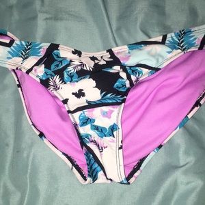 Floral bikini bottom